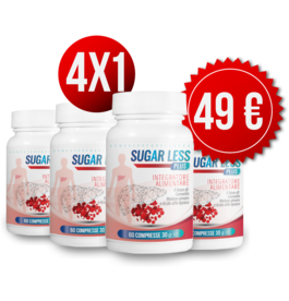SUGAR LESS 4x1