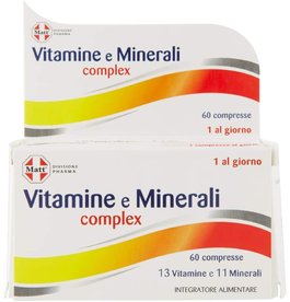 Vitamine e Minerali Complex