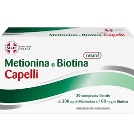 Metionina e Biotina Retard Capelli