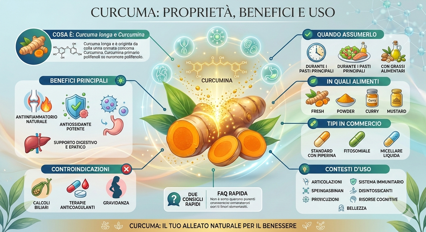 Infografica curcuma