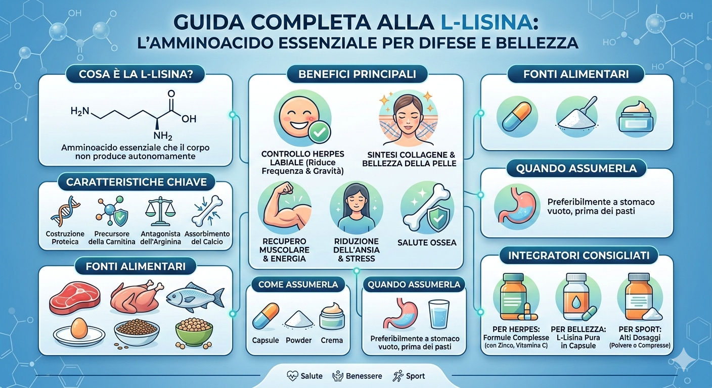 Infografica l-lisina