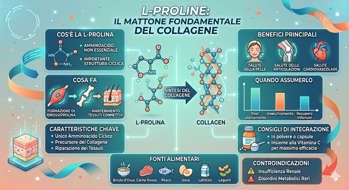 Infografica l-prolina