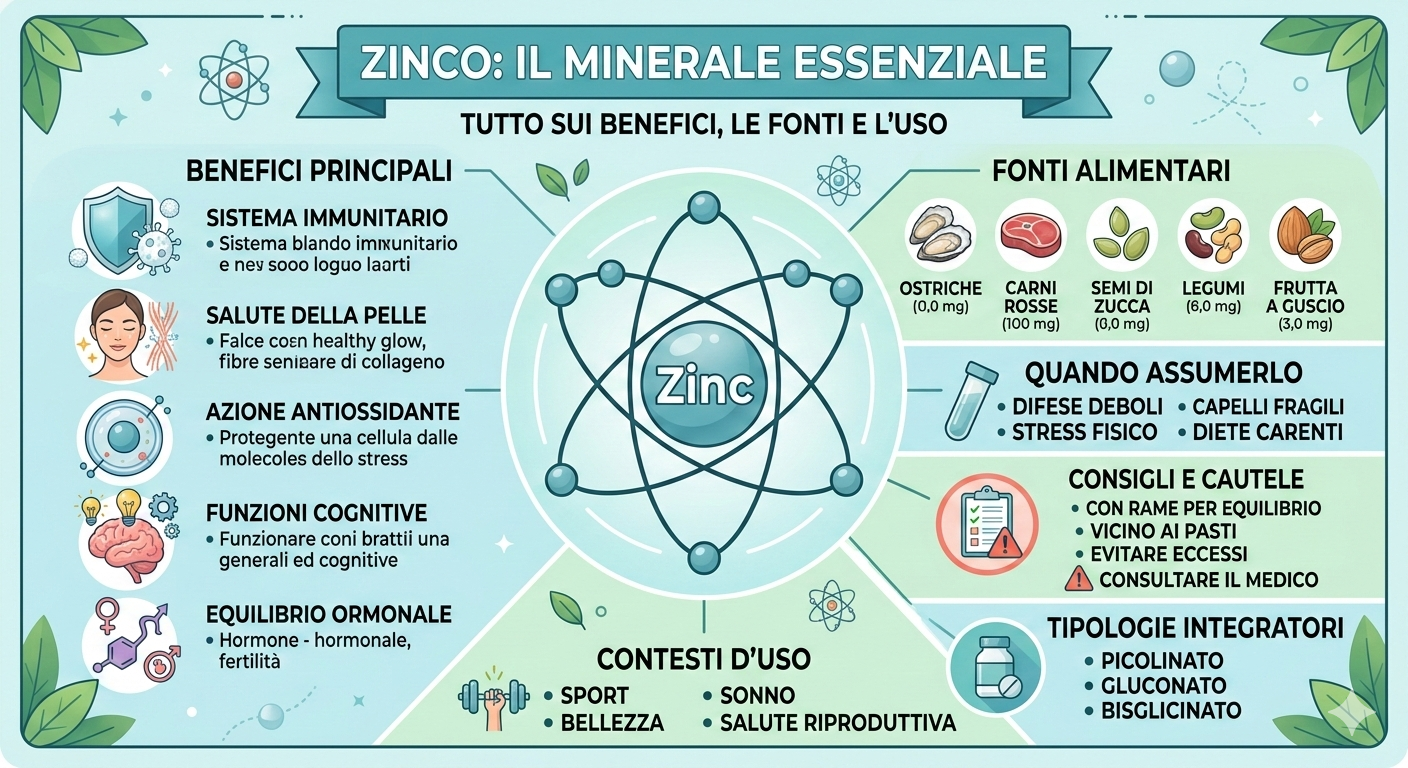 Infografica zinco