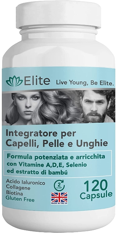 Integratore per Capelli, Pelle e Unghie