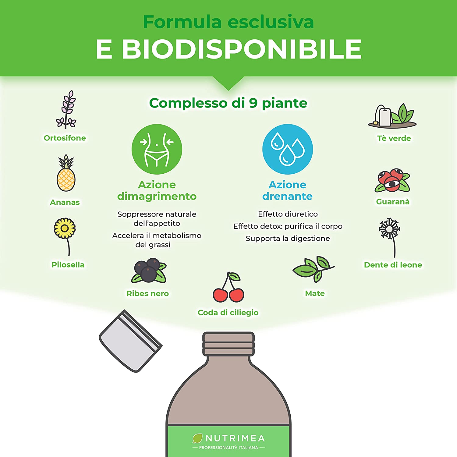 Nutrimea Dietyslim - Drenante Detox Forte Gusto Pesca immagine 4