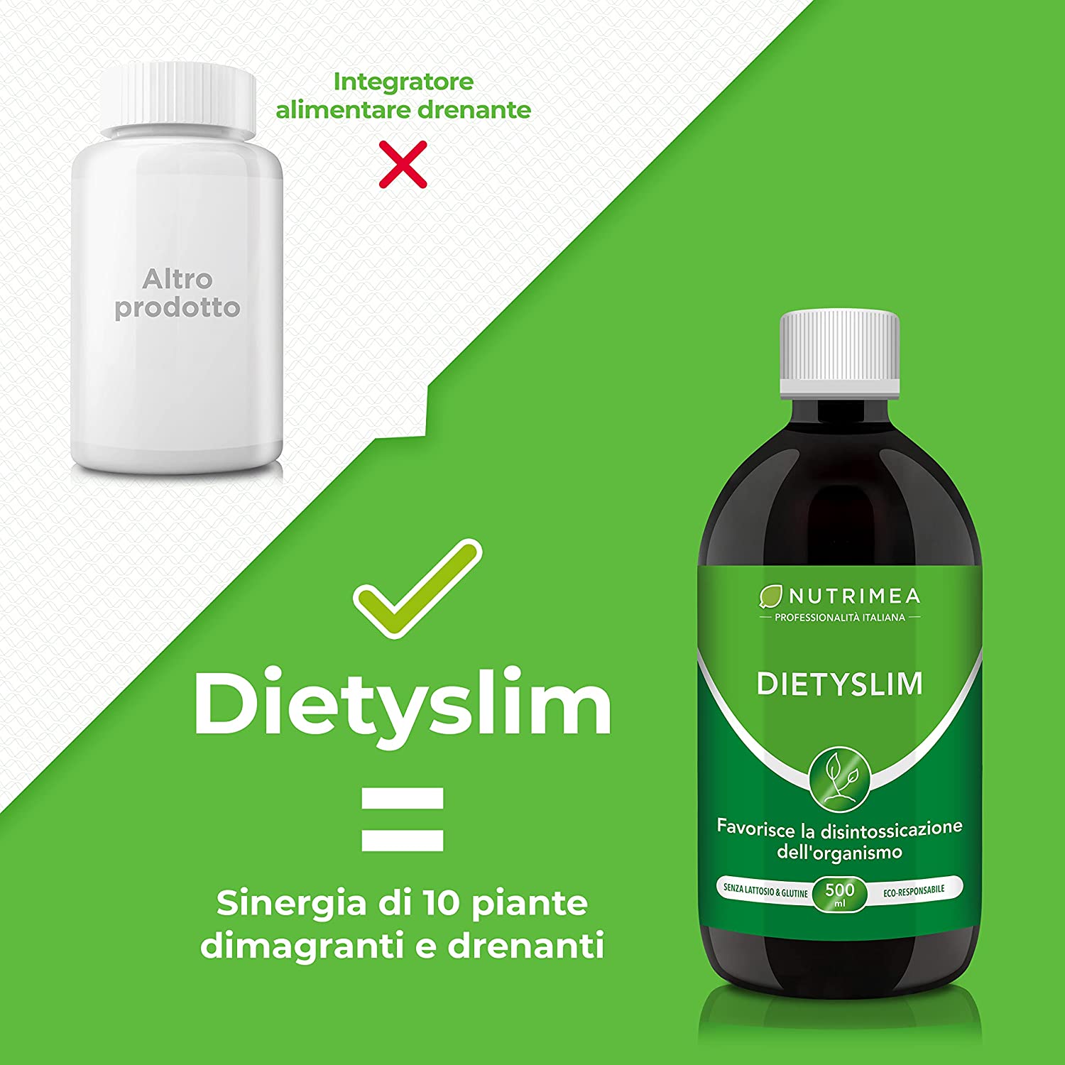 Nutrimea Dietyslim - Drenante Detox Forte Gusto Pesca immagine 5