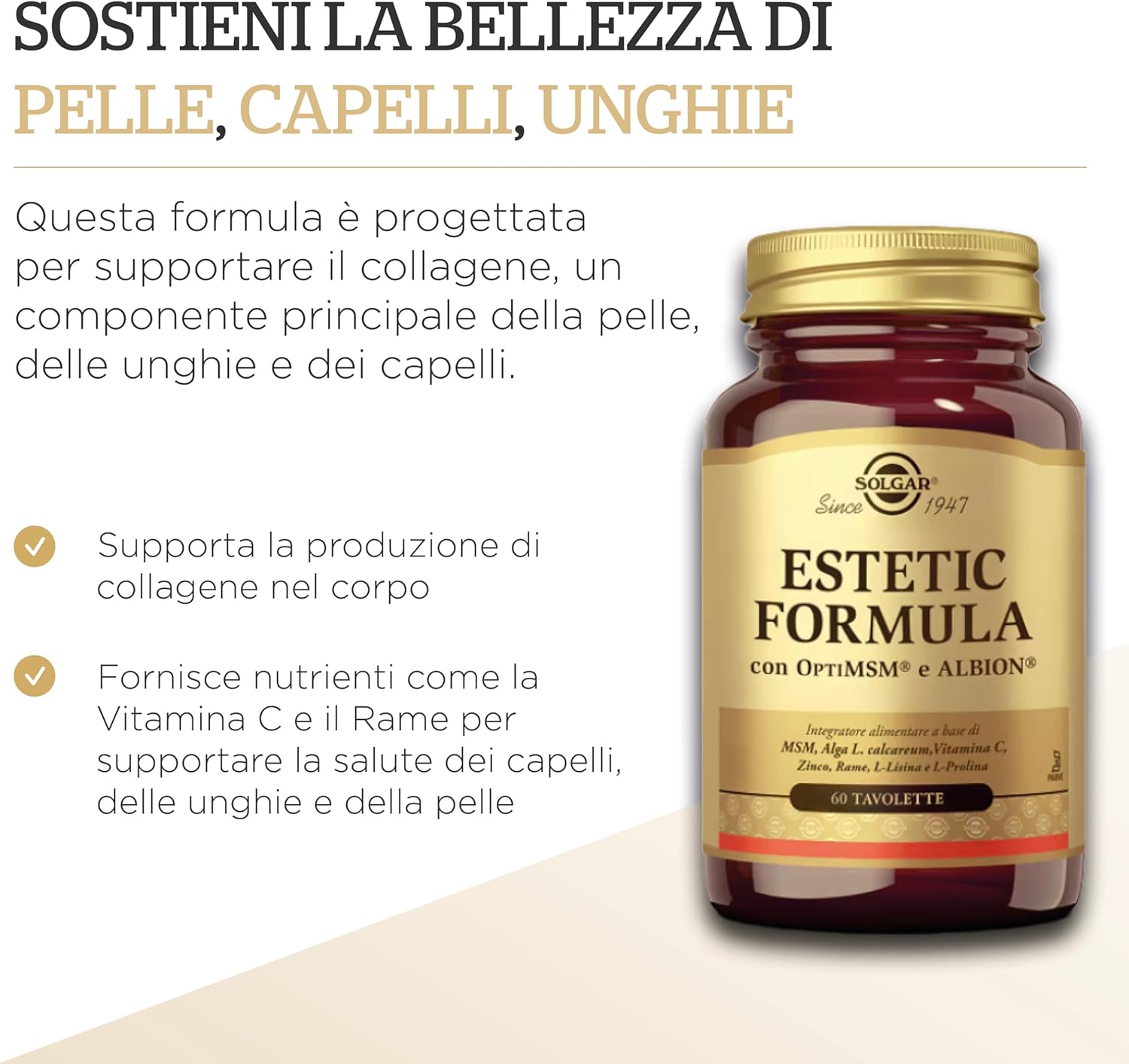Solgar Estetic Formula immagine 3