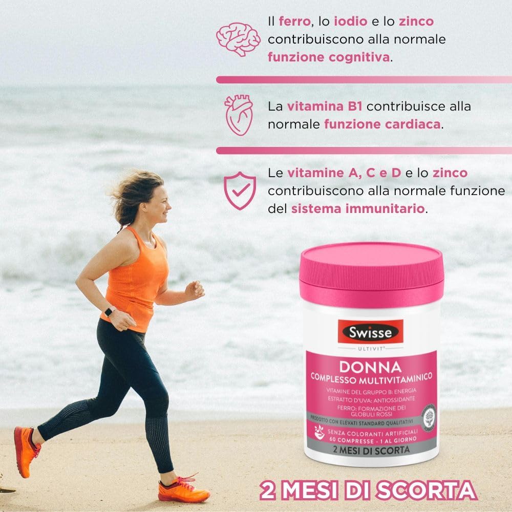 Swisse Ultivit Donna - Multivitaminico Completo immagine 3