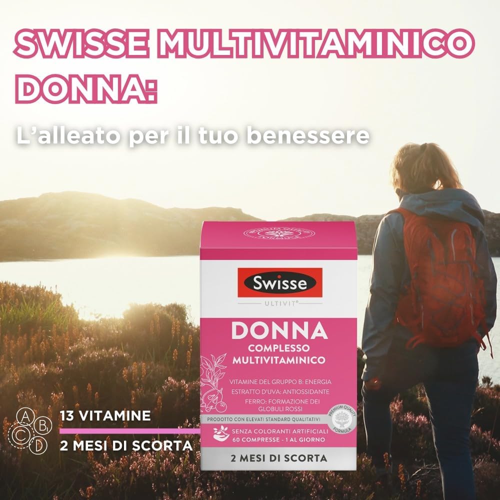 Swisse Ultivit Donna - Multivitaminico Completo immagine 4