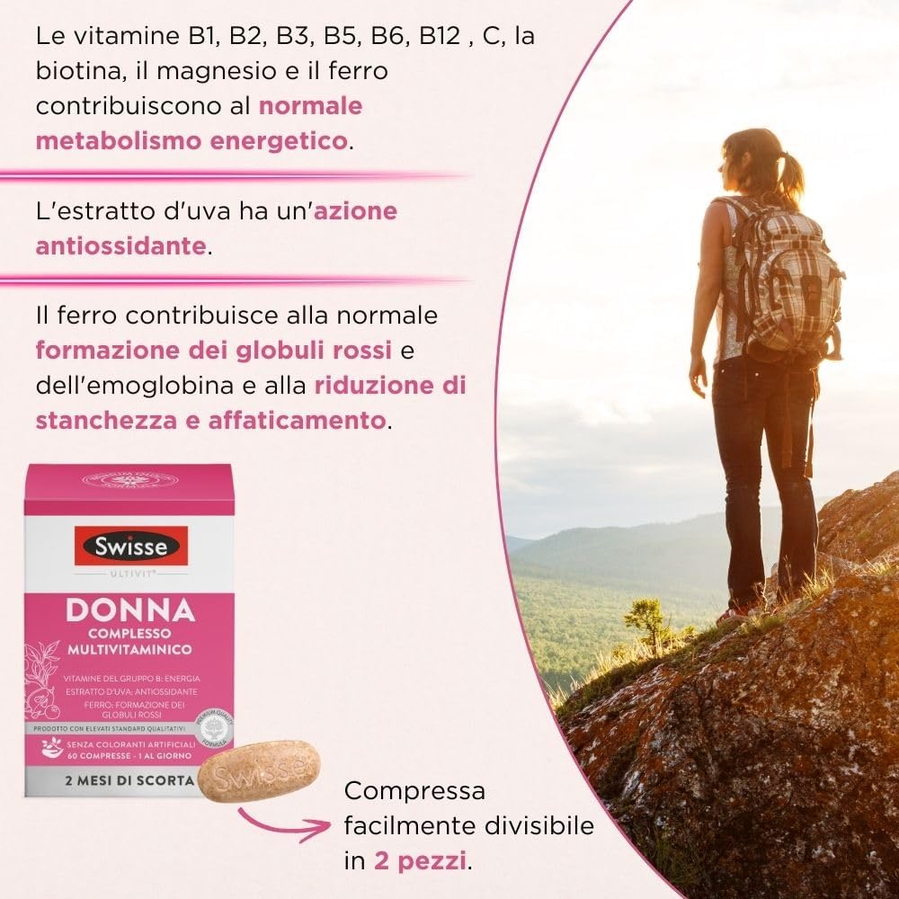 Swisse Ultivit Donna - Multivitaminico Completo immagine 5